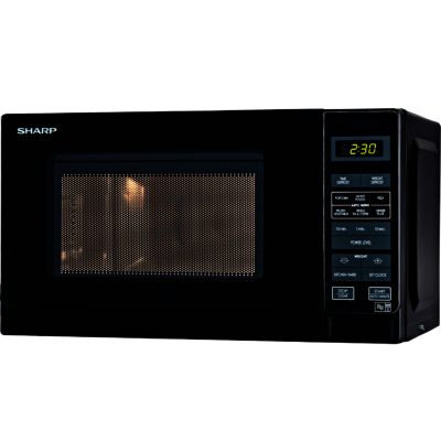 Sharp R272KM Compact Touch Control Microwave in Black